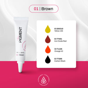 Microblading Pigment - Brown 1 - 10ml 