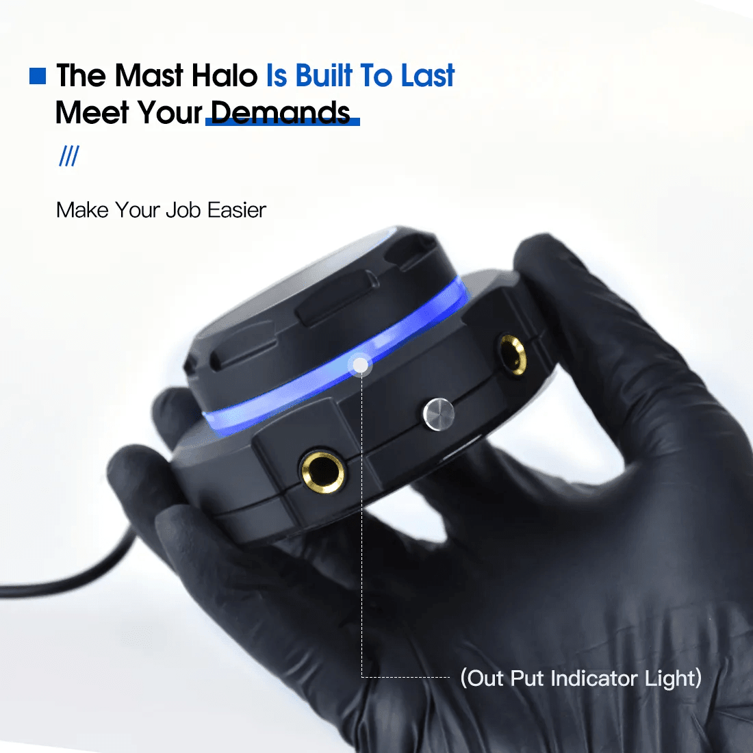 The Pigment - Dragonhawk Mast Halo Tattoo Power Supply Dual Mode Start-Up for Tattoo Machines