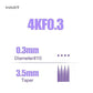 The Pigment - Mast PRO Cartridges 4 Flat KF