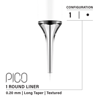 The Pigment - Vertix Pico Cartridges 1 Round Liner