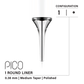 Vertix Pico 1 Round Liner cartridge needle tip detail