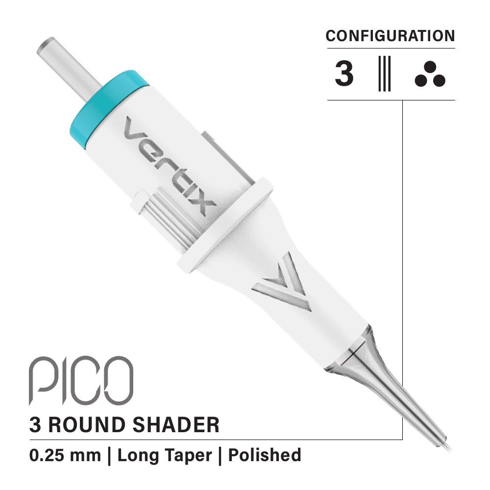 The Pigment - Vertix Pico Cartridges 3 Round Shader