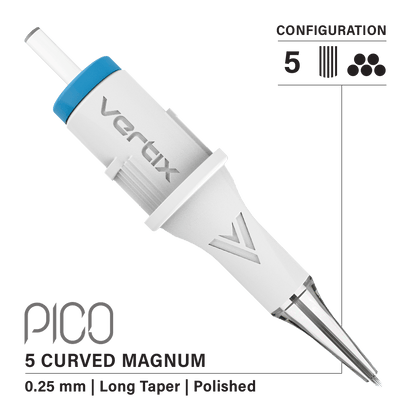 The Pigment - Vertix Pico Cartridges 5 Magnum Curved