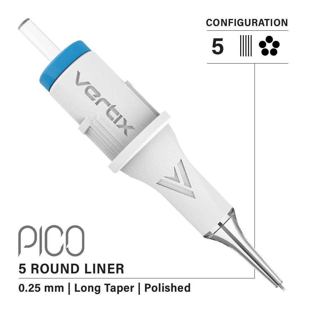The Pigment - Vertix Pico Cartridges 5 Round Liner