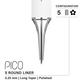 The Pigment - Vertix Pico Cartridges 5 Round Liner