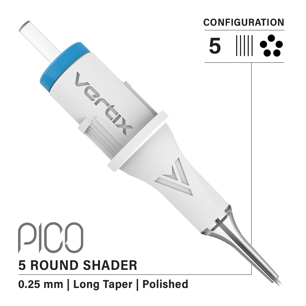 The Pigment - Vertix Pico Cartridges 5 Round Shader
