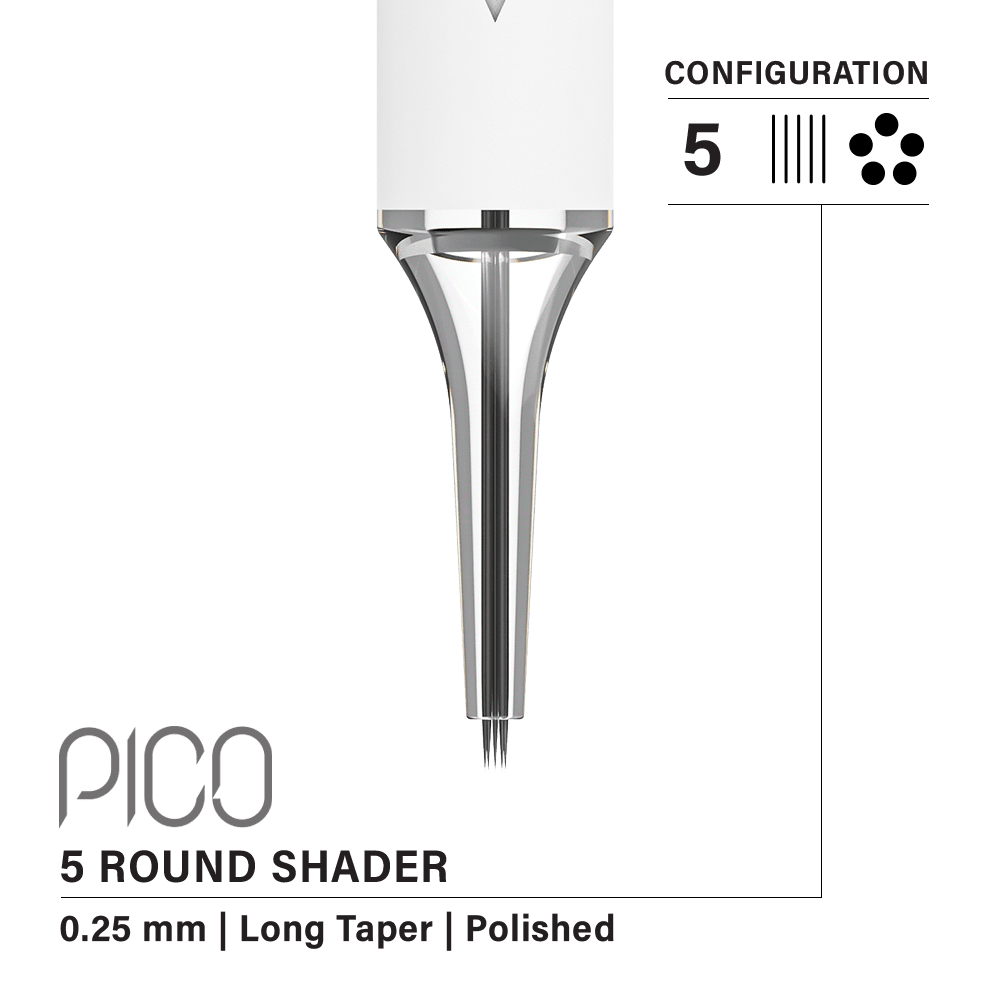 The Pigment - Vertix Pico Cartridges 5 Round Shader