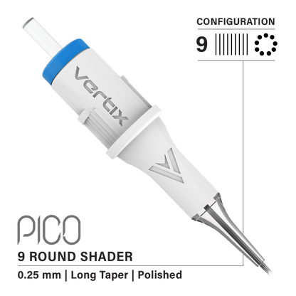 The Pigment - Vertix Pico Cartridges 9 Round Shader
