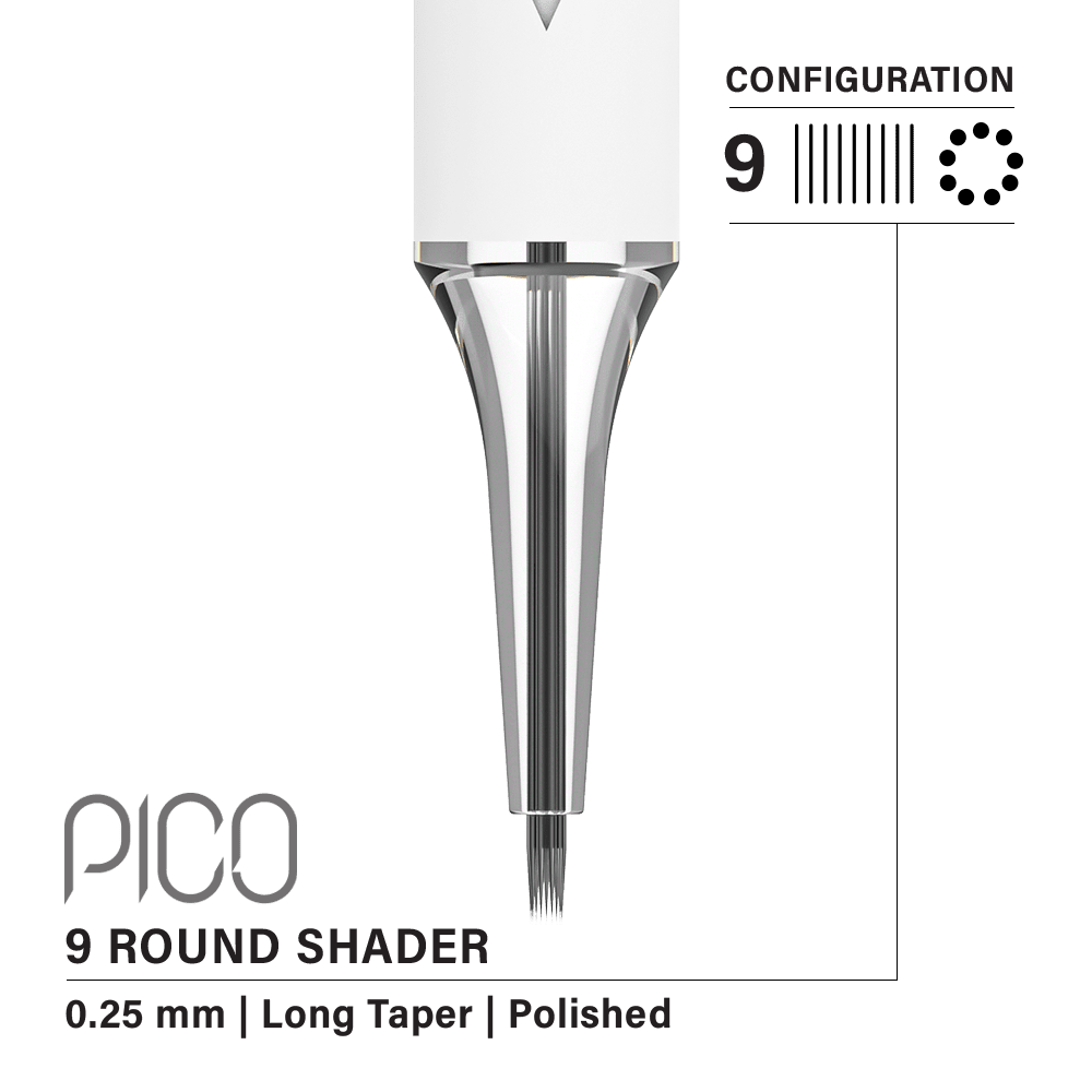 The Pigment - Vertix Pico Cartridges 9 Round Shader